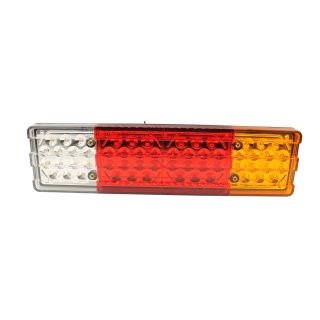 FARO TRASERO ELECTRONICO 56 LEDS M.BENZ 1215 FORD CARGO SIN FICHA IZQUIERDO BIVOLTAJE X1 UNIDAD BAIML FARO ELECTRONICO