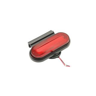 FARO ELECTRONICO FLEXIBLE BIVOLTAJE OVAL CHICO LEDS ROJO