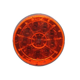 FARO TRASERO INDIVIDUAL ANCLAJE INTERNO ROJO BIVOLTAJE C/ 10 LED OSRAM