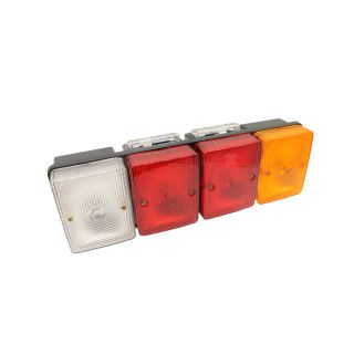 Faro Trasero Universal Bipolar Con Ventana Juego