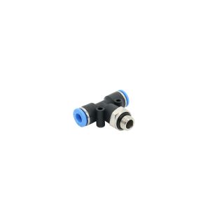 CONECTOR RAPIDO RACOR QST-R1/8 EN T ROSCA 1/8" MANGUERA 6MM