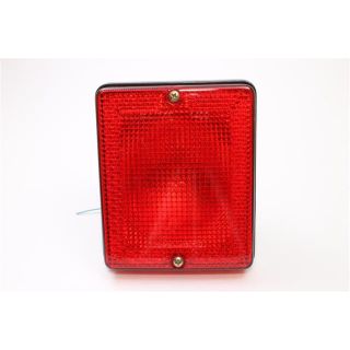 Faro Trasero Rectangular Multiple Universal Rojo Unipolar-BA-1400 RU