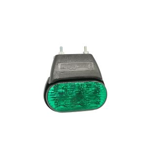 Faro Delimitador Lateral Flexible Verde 6 Leds 24V