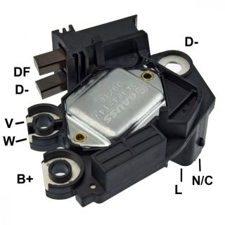 Regulador 12V Renault Clio Megane Scenic Laguna Peugeot 206 Volkswagen Audi