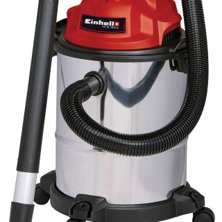 ASPIRADORA ELECTRICA SECO HUMEDO 1200W 15LTS TACHO ACERO INOXIDABLE CLASSIC TC-VC 1815 S 1200W 15L EINHELL ASPIRADORA