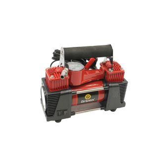 COMPRESOR METALICO 12 VOLTS DOBLE PISTON DRIVEN HERRAMIENTAS