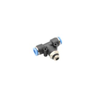 Conector Rapido Racor Qst-r1/8 En T Rosca 1/8 Manguera 8mm