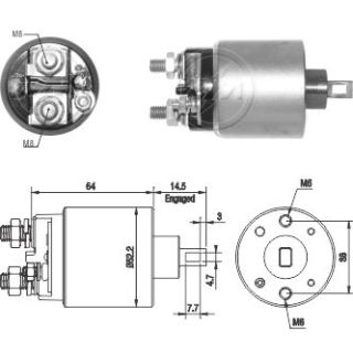 Solenoide 12V Nissan Sentra Tiida Versa