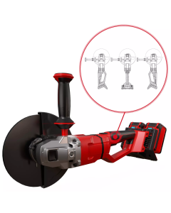 AMOLADORA ANGULAR INALAMBRICA AXXIO 36V 2200W Ø230 S/BATERIA PROFESSIONAL / BRUSHLESS 36V 2200W Ø230 EINHELL AMOLADORA